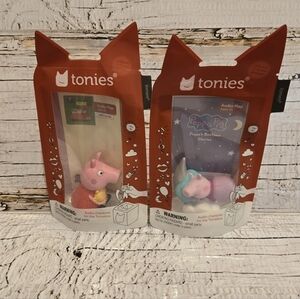 Peppa Pig Tonies - Set of 2 Brand New